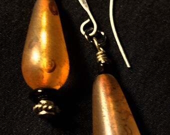 Honey Drops - Glass & Silver