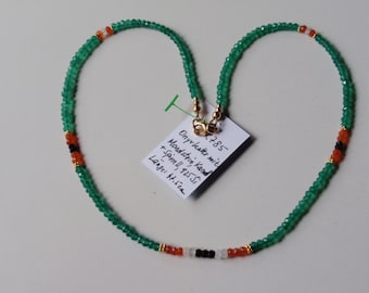 Onyx Necklace, green JK785
