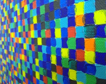 Bolivian headdress (abstract painting)