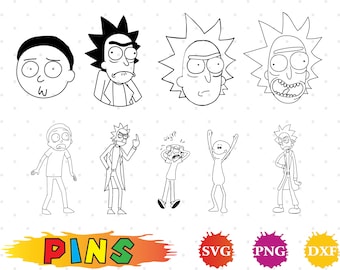 Free Free 168 Silhouette Rick And Morty Svg Free SVG PNG EPS DXF File