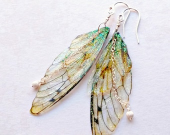 Fairy Wing Earrings, Festival Earrings, Gifts under 25, Fairy Wings, Summer Earrings