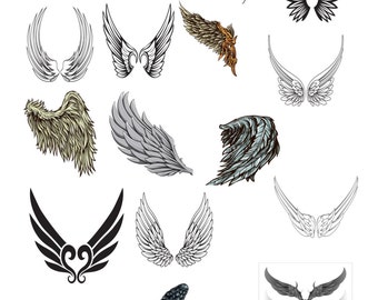 17-Wings -Digital Clipart-Clipart-Digital-Party-Backgrounds-Notebook-Banner-Jewery.