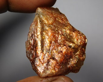 AAA & Very High Quality Natural Sunstone Rough ! Sunstone Rough Cabochons,Sunstone Rough Gemstone,Sunstone Rough Loose Stone 97Cts.