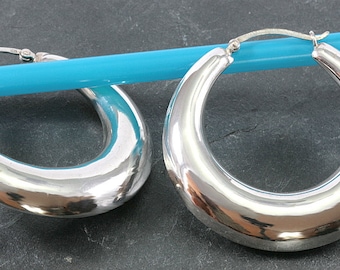 Hoops 925 Sterling silver--Hoops 925 sterling silver--4090