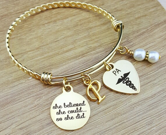 Gold Physician Assistant Gifts Physician Assistant Graduation Gift Physician Assistant Student College Graduation College Graduation Gift