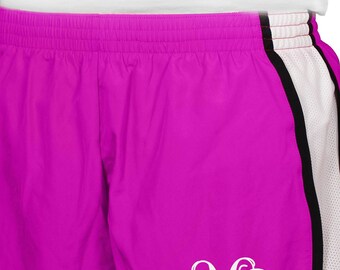 Monogrammed Running Shorts