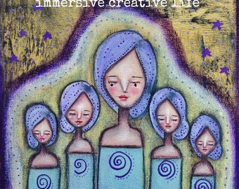 The Curiously Gorgeous Sisterhood, Painting Course, Fine Art Courses, Artists Community, Online community, Art lessons, Art & Design Courses