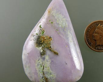Smithsonite Cabochon, Pink Smithsonite Cabochon, Pink Cabochon, Designer Smithsonite Cabochon, Pendant Cabochon, Gift Cabochon, 49erMinerals