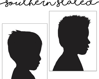 Silhouette Print