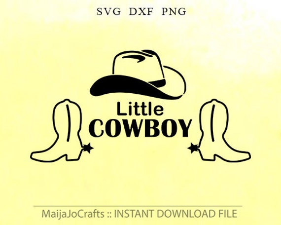 Download Cowboy SVG files DXF cut file instant download Funny