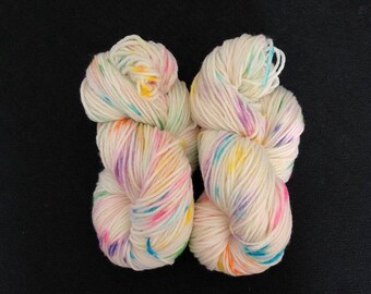 space-dyed machine washable worsted yarn - candy ass