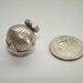 Destashing Sterling Silver Pomegranate Bead 8.5 grams Cool Shape