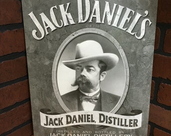 Jack Daniels Whiskey Tin Sign