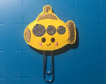 Yellow Submarine Planner Clip