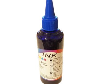 100ml Bottle Dye Sublimation Ink For Epson Non OEM *CYAN*