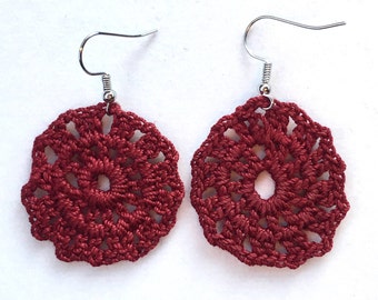 Handcrafted Crocheted Earrings