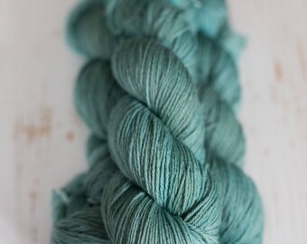 Rosy ekologisk merino - mintgrön