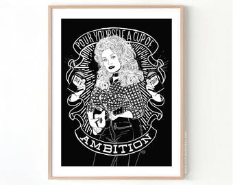 Dolly Parton Ambition // Giclée Archival Matte Art Print