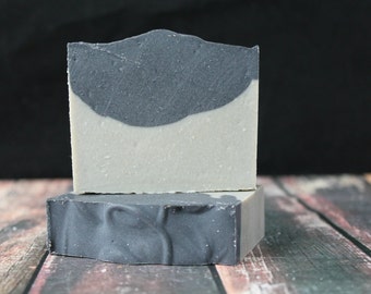 Tea Tree Charcoal Soap with Sea Clay, Vegan Soap, Natural Soap