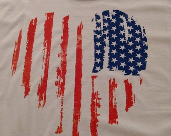 American Flag Heart