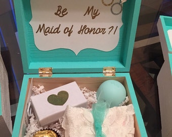 Bridesmaid / Maid of Honor Boxes (5x5x3)