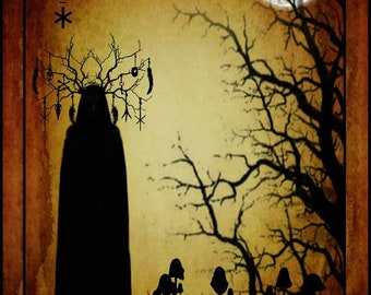 WITCH MOTHER Giclee Art Print