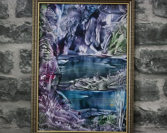 Original Encaustic Art Painting