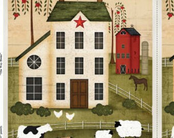 The Way Home Fabric Collection - Multi Panel by Jennifer Pugh for Wilmington Prints