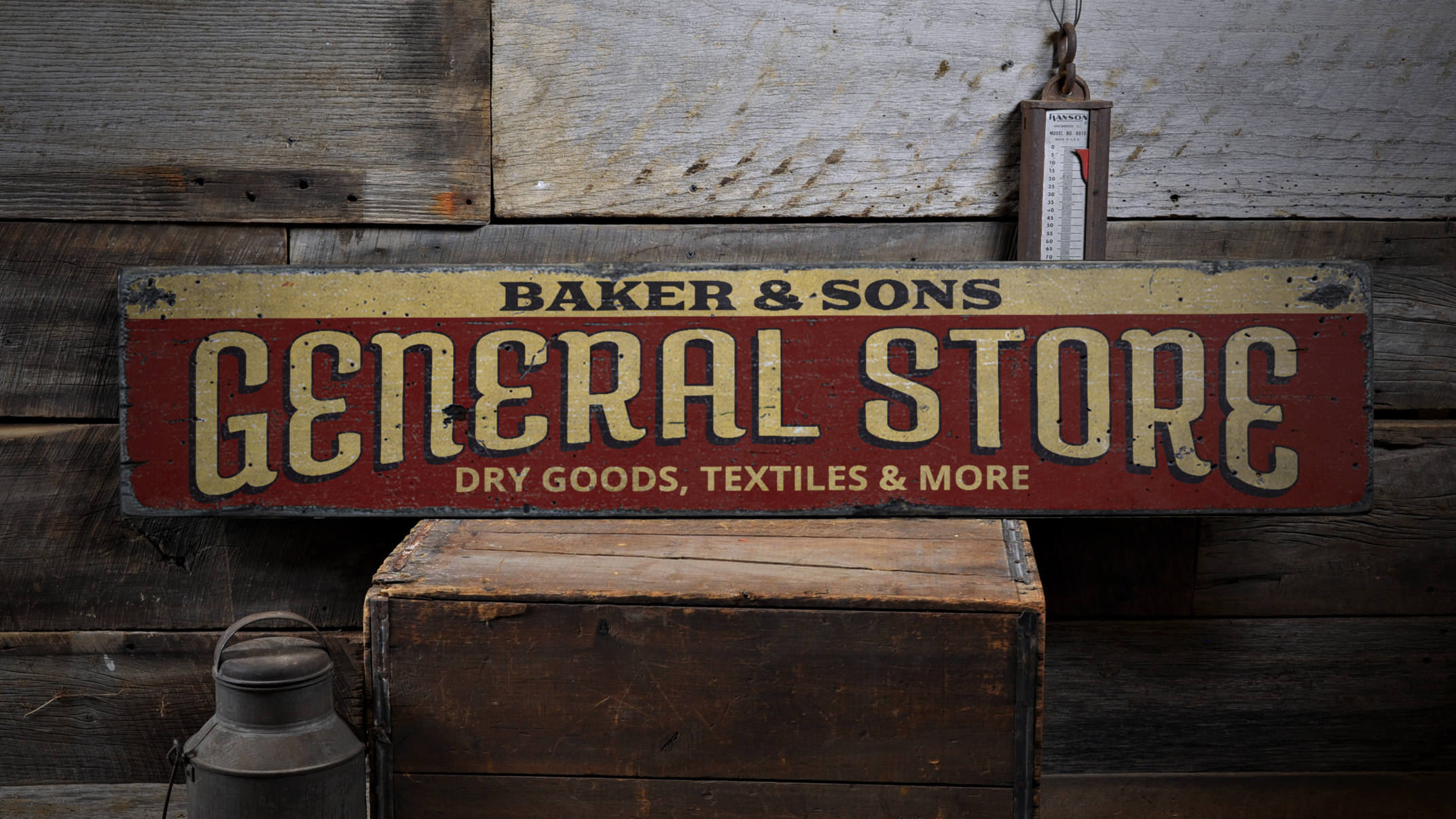  General  Store  Decor Custom Store  Sign  General  Store  Sign 