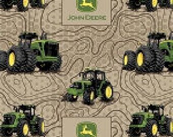 John Deere Cotton Fabric by the Yard