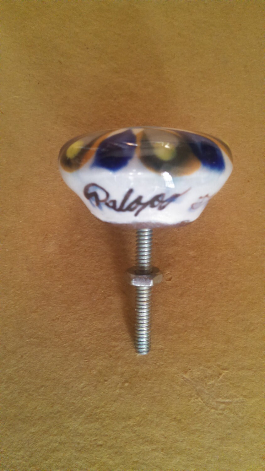 24 Ceramic Drawer Pulls Hand Painted & Fair Trade