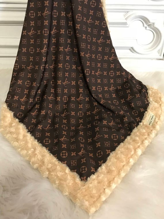 Lv Minky Baby Blanket You Pick Minky Color