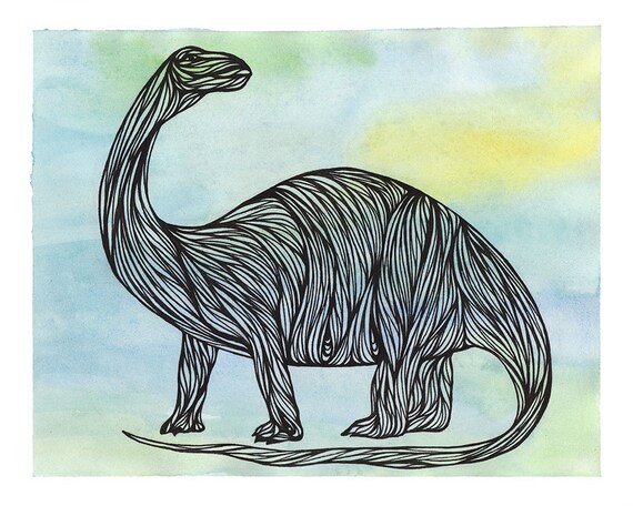 brontosaurus pictures to print