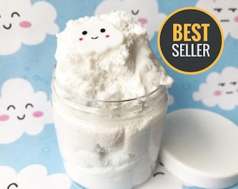 Cloud Slime with Charm Large 8 oz W/Extras Best Seller Customize Choose Scent & Color Cheap slime Slime Shop