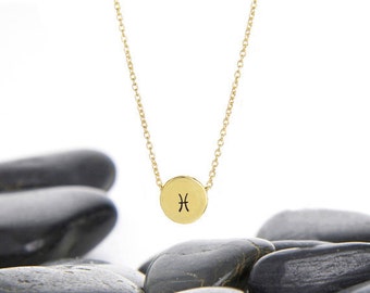 Pisces Necklace, Pisces, Pisces Jewelry, Pisces Pendant, Zodiac Jewelry, Zodiac Necklace, Pisces Charm, Astrology, Astrology Jewelry