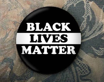 Black Lives Matter button