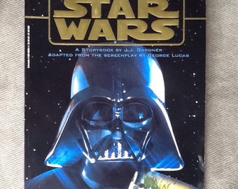 Vintage Orginal Star Wars Storybook, Lucasfilm Ltd, Published By Scholastic Inc. From 1997
