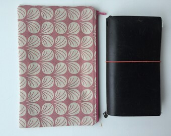 Planner Bag - Traveler's Notebook - Midori - Moleskine - Leuchtturm - TN bag - TN Pouch - Journal Bag - Personal Planner - Chic Sparrow