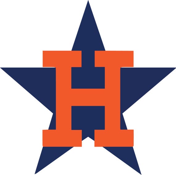 Houston Astros H decal Houston MacBook HP