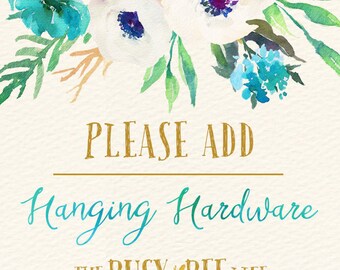 Hanging Hardware Add-On