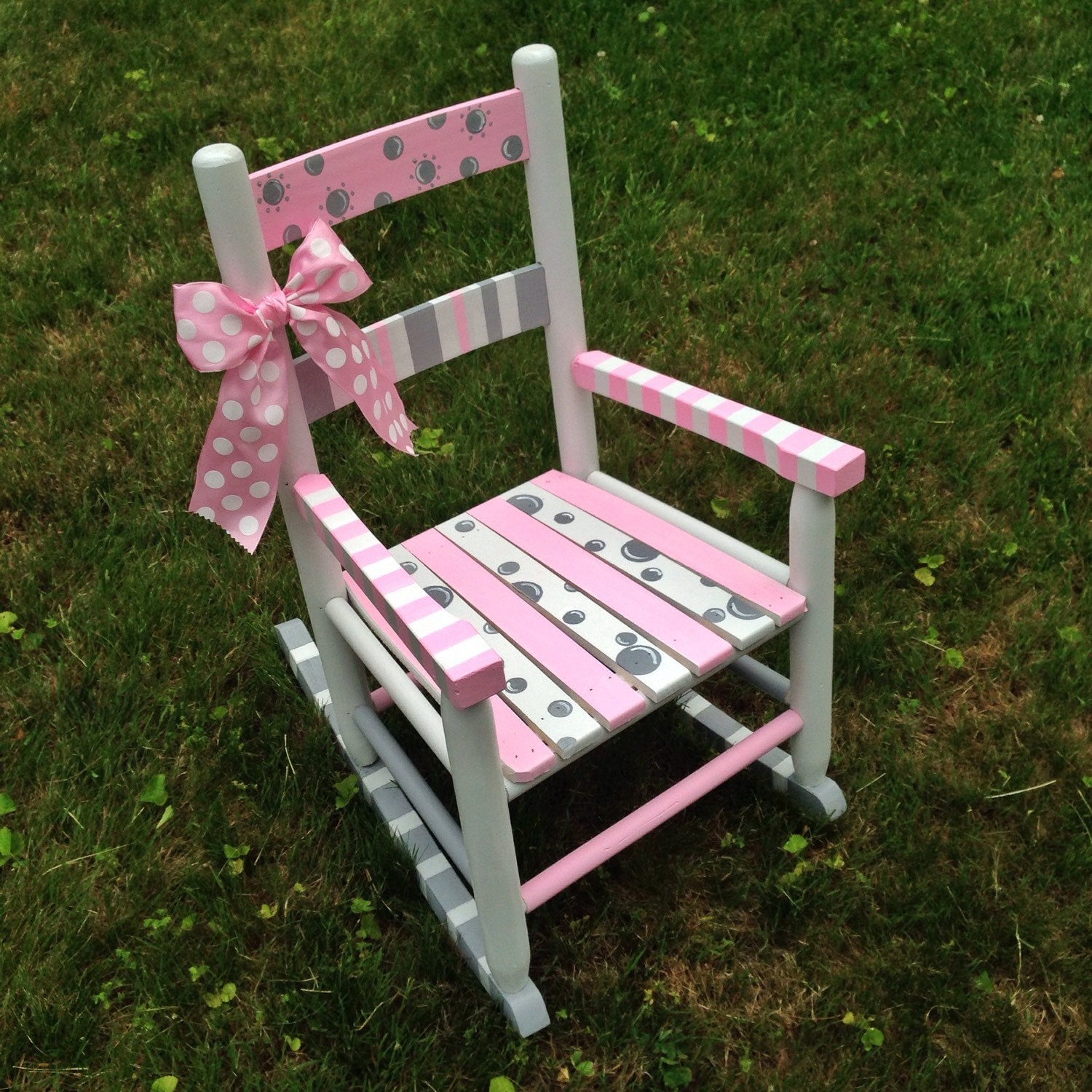 Hand painted Rocking Chair Nursery Decor Children s