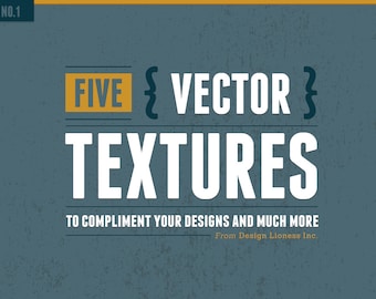 Texture Pack No.1 | Vector | EPS & PNG | Authentic Distressed, Aged, Rough, or Subtle Textures Quick and Easy