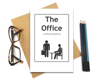 The Office Coloring Book - Rainy Day! - Stress Relief