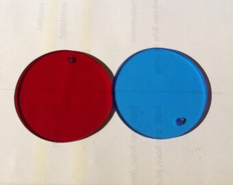 Stereo lenses for 2 inch goggles.