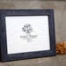 Black Picture Frame, Wooden Photo Frame, Rustic Frame SIZES 4x4 4x6 5x5 5x7 5.5x8.5 6x6 6x8 7x7 7x9 8x8 8x10 10x10 8x12 8.5x11 11x14