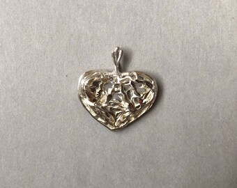 Sterling Silver Heart Pendant