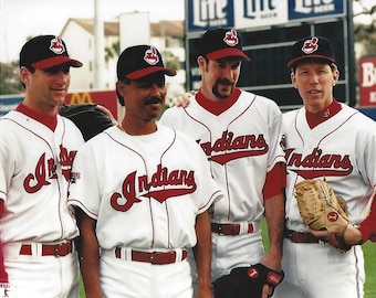 Charlie Nagy Martinez,Jack McDowell Hersheiser Cleveland Indians 1990's 8x10 photo