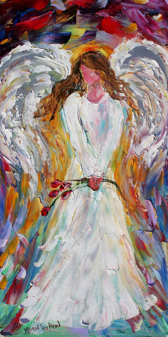 Image result for folk art paintings angels | Engel