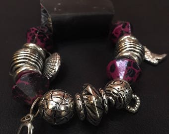 Purple Fashion Bracelet