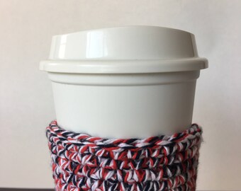 Coffee Cup Sleeve Cozy Reusable Travel Cozy Kitchen and Dining DrinkWare Housewarming Gift Basket Free Shipping